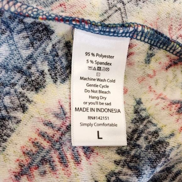 2/$30 Lularoe Large NWOT Womens Cassie Unicorn Kalidoscope Straight Skirt - Picture 6 of 8